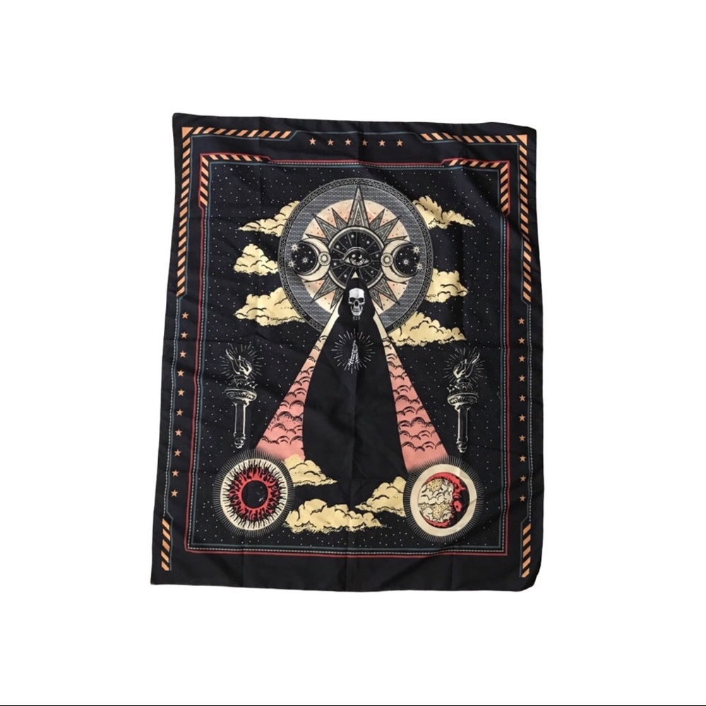 Halloween Tapestry or Scarf